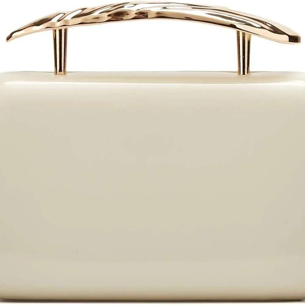 Women Acrylic Clutch Bag Small Evening Purse Crossbody Wedding Party